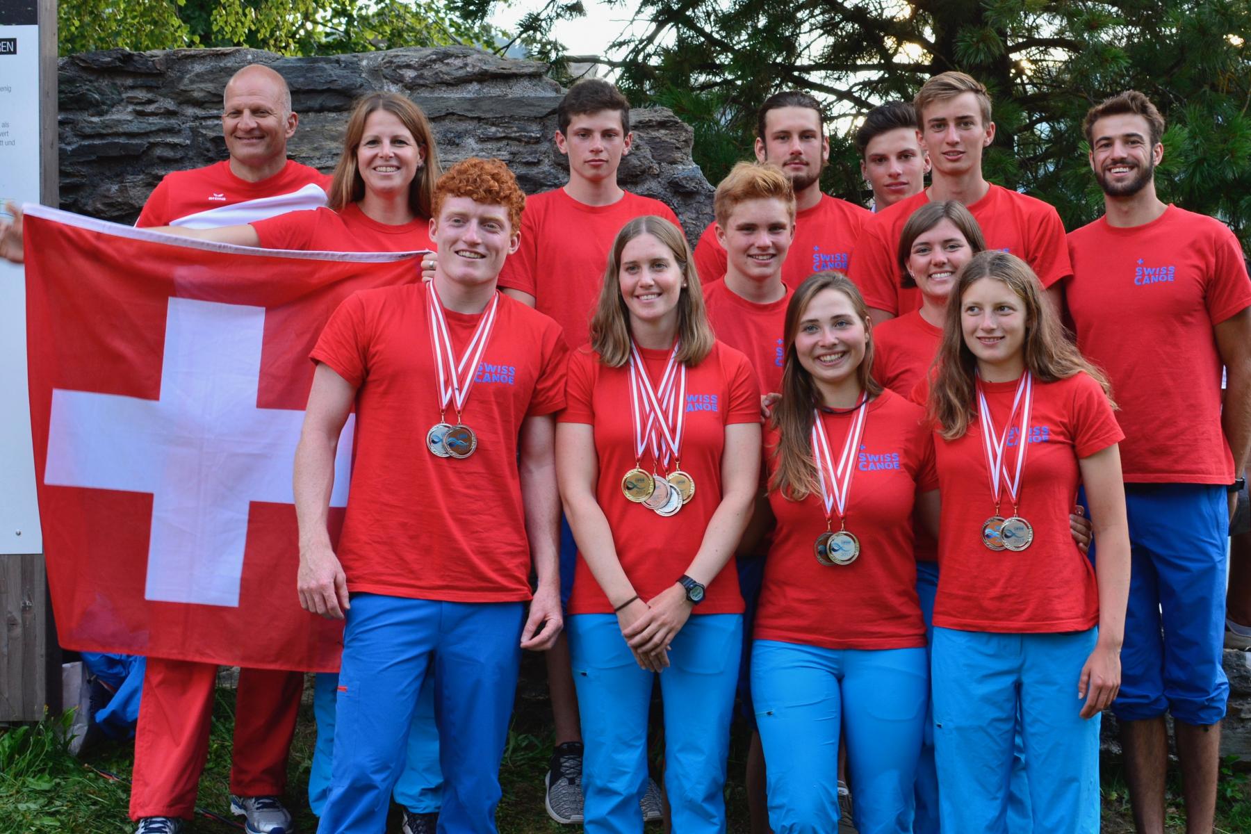 Schweizer Team an der Junioren/U23-WM in Murau