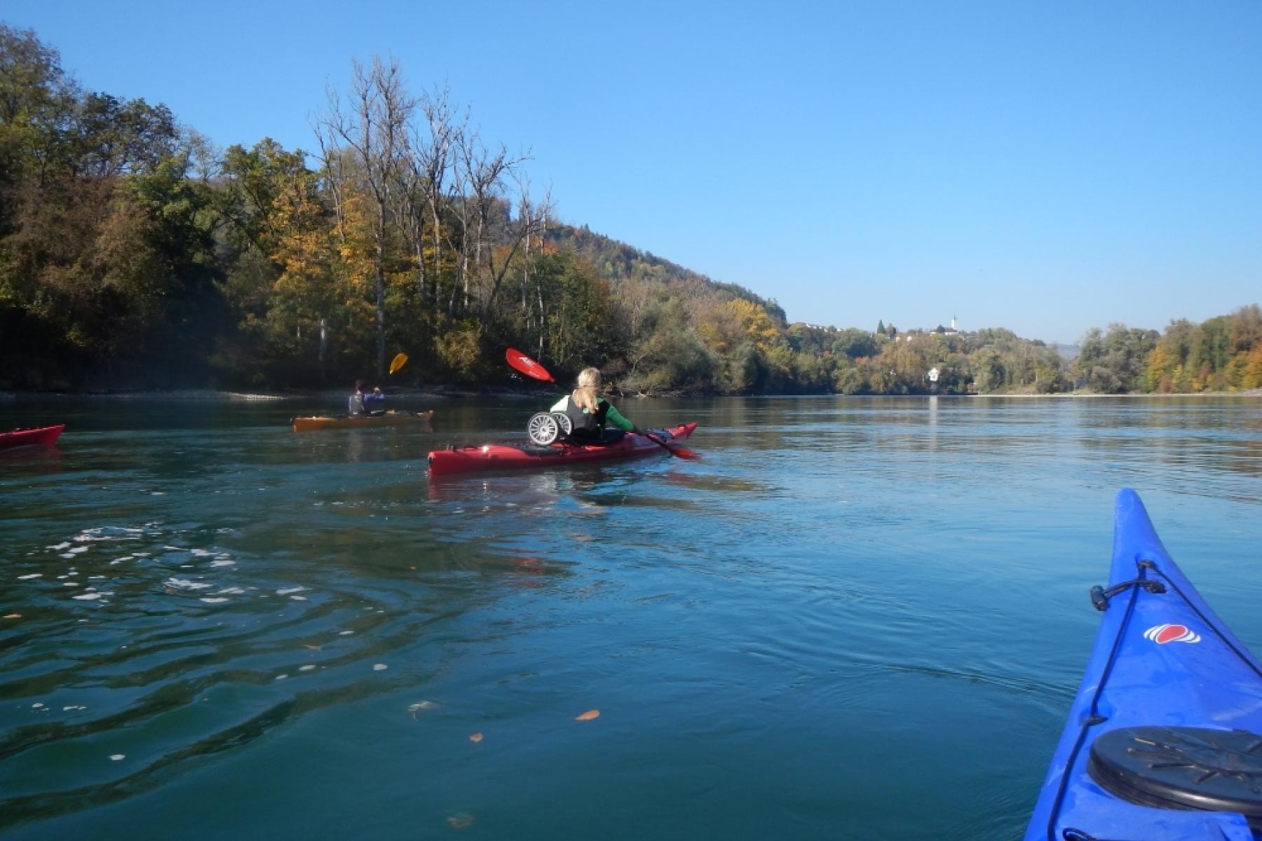 Vorbereitungen auf der Reuss