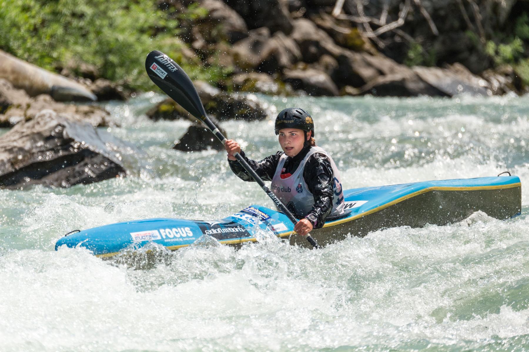 Flavia Zimmermann letztes Jahr im Weltcup Classic Race 2017