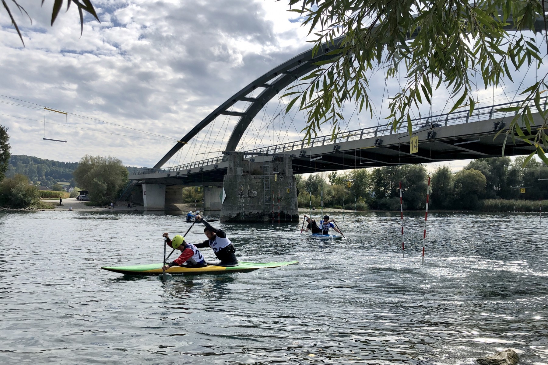 Nidwaldner C2-Team in Grenchen