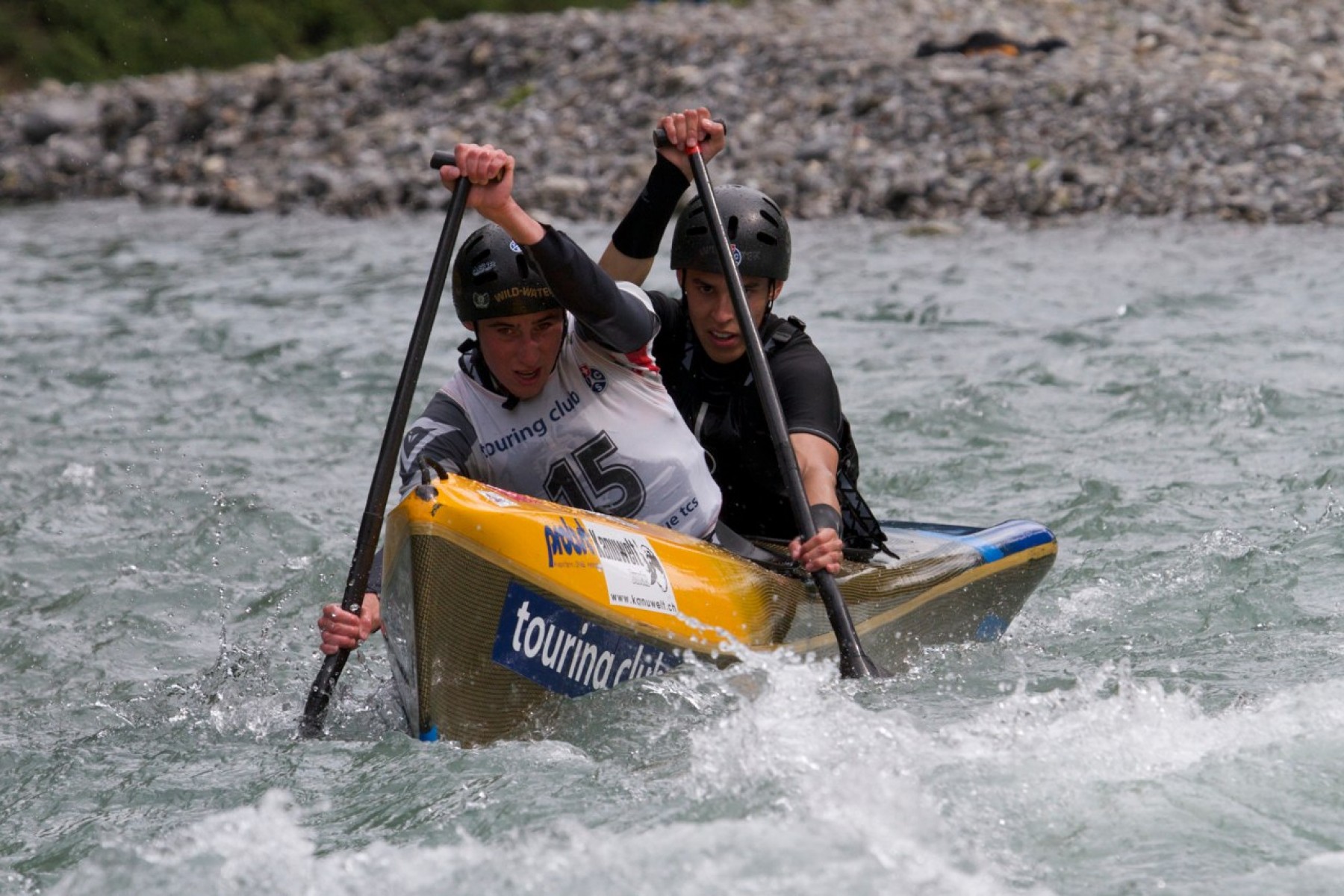 Schweizermeister Jan Gertsch & Daniel Mathis (Photo © Neil Smorthit)