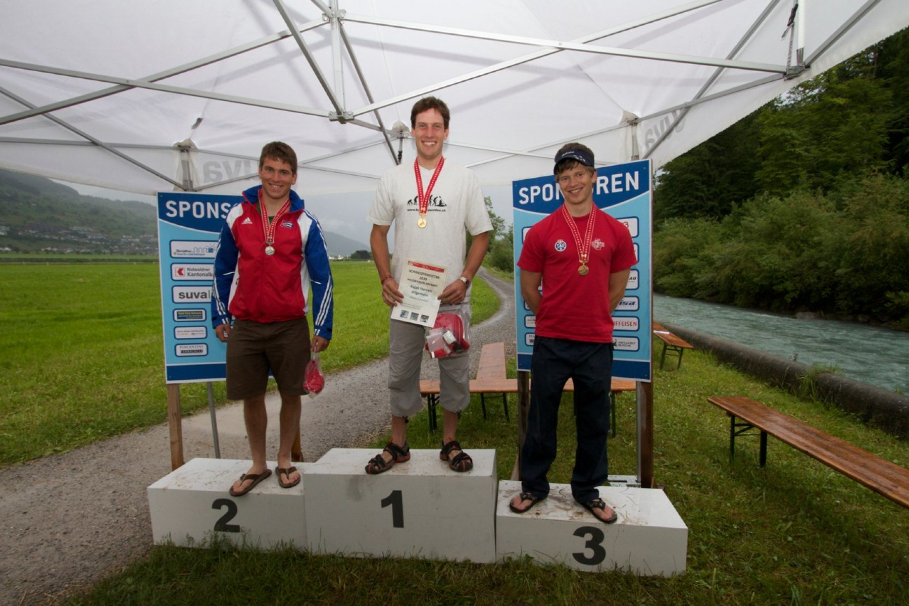 Dreifachsieg für Nidwalden mit Martin, Fabio & Silvan (Photo © Neil Smorthit)
