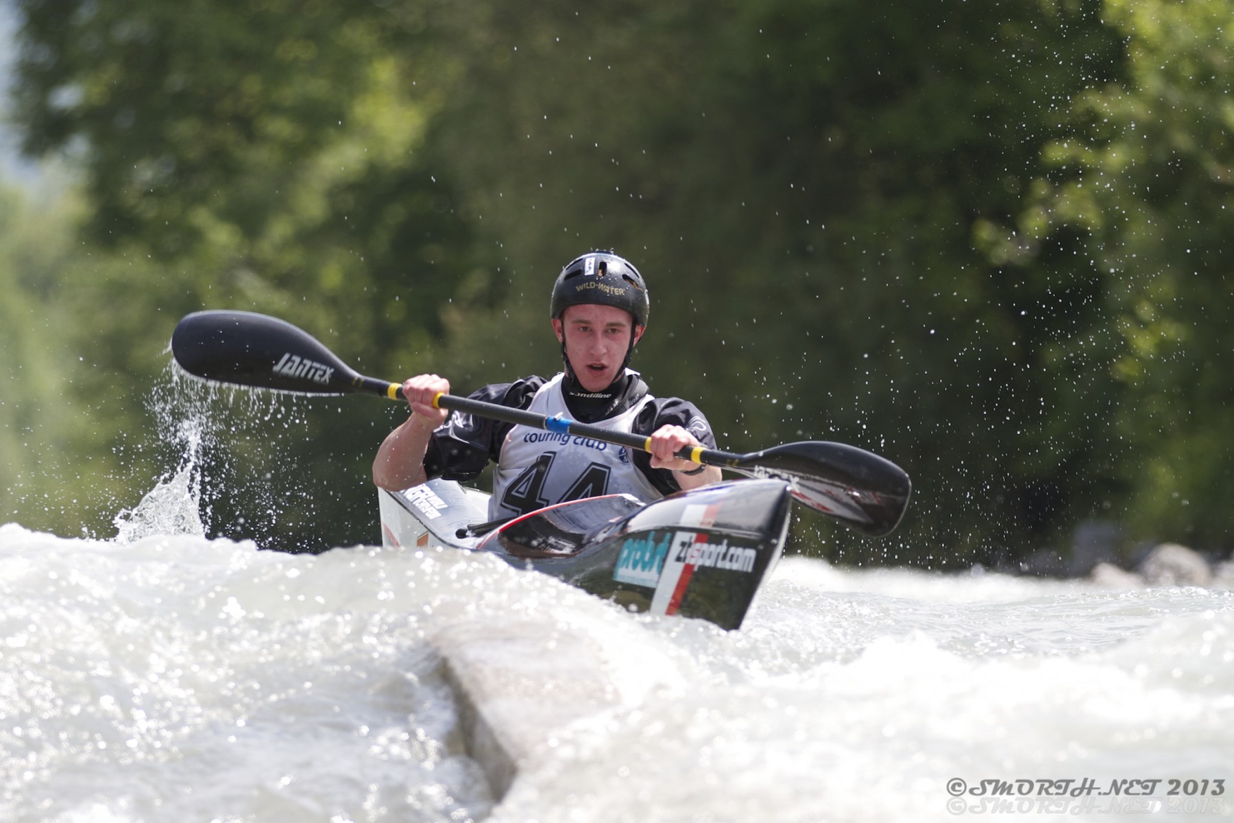 Der Buochser Alistair Smorthit mit voller Konzentration zum Tagessieg auf der Classic Strecke. (Neil Smorthit, Buochs)