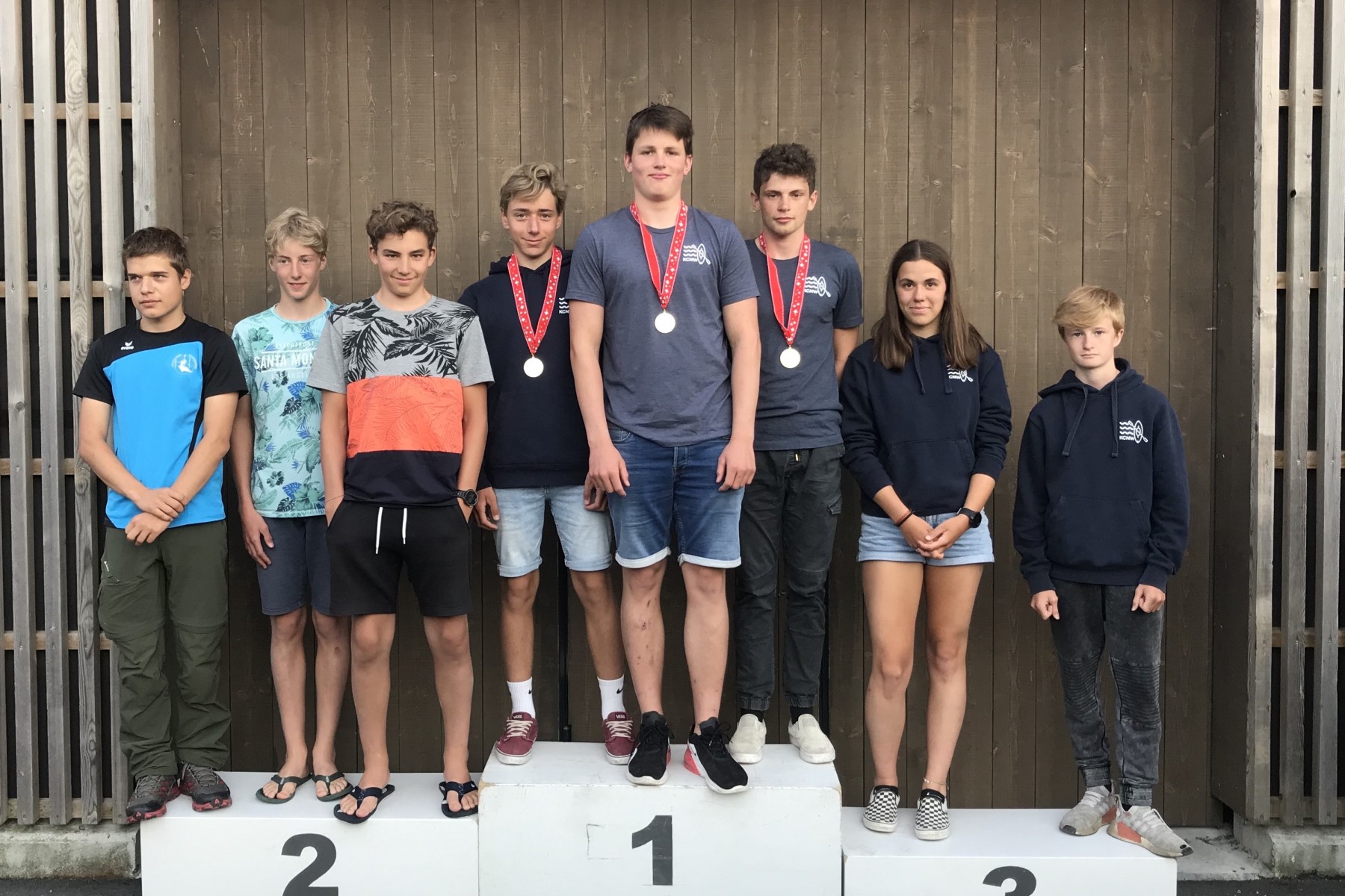 Aaron, Jonah, Janis: Schweizermeister Klassik Team Junioren