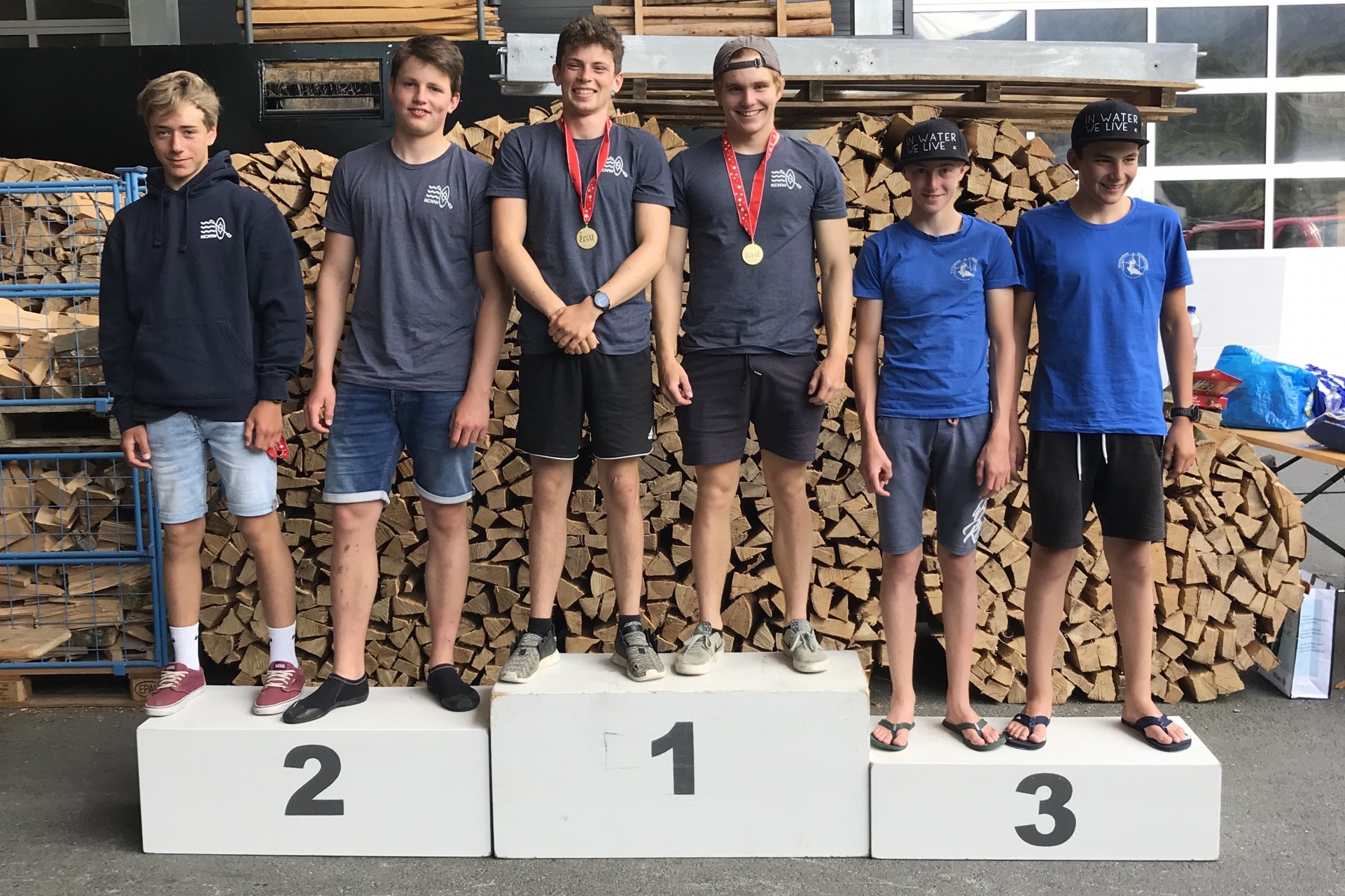 Cornel und Jonah: Schweizermeister Sprint C2