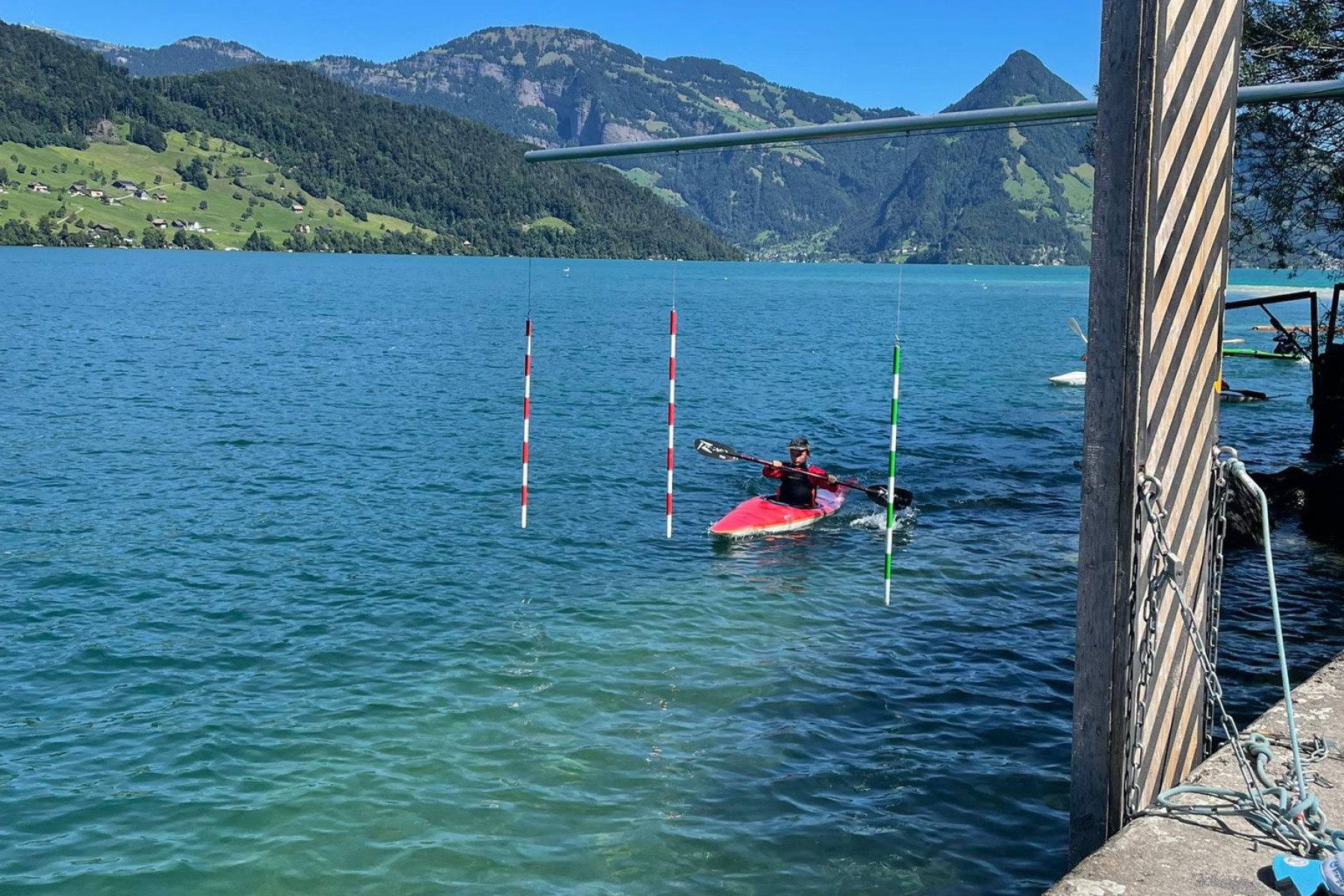 Slalom im K1
