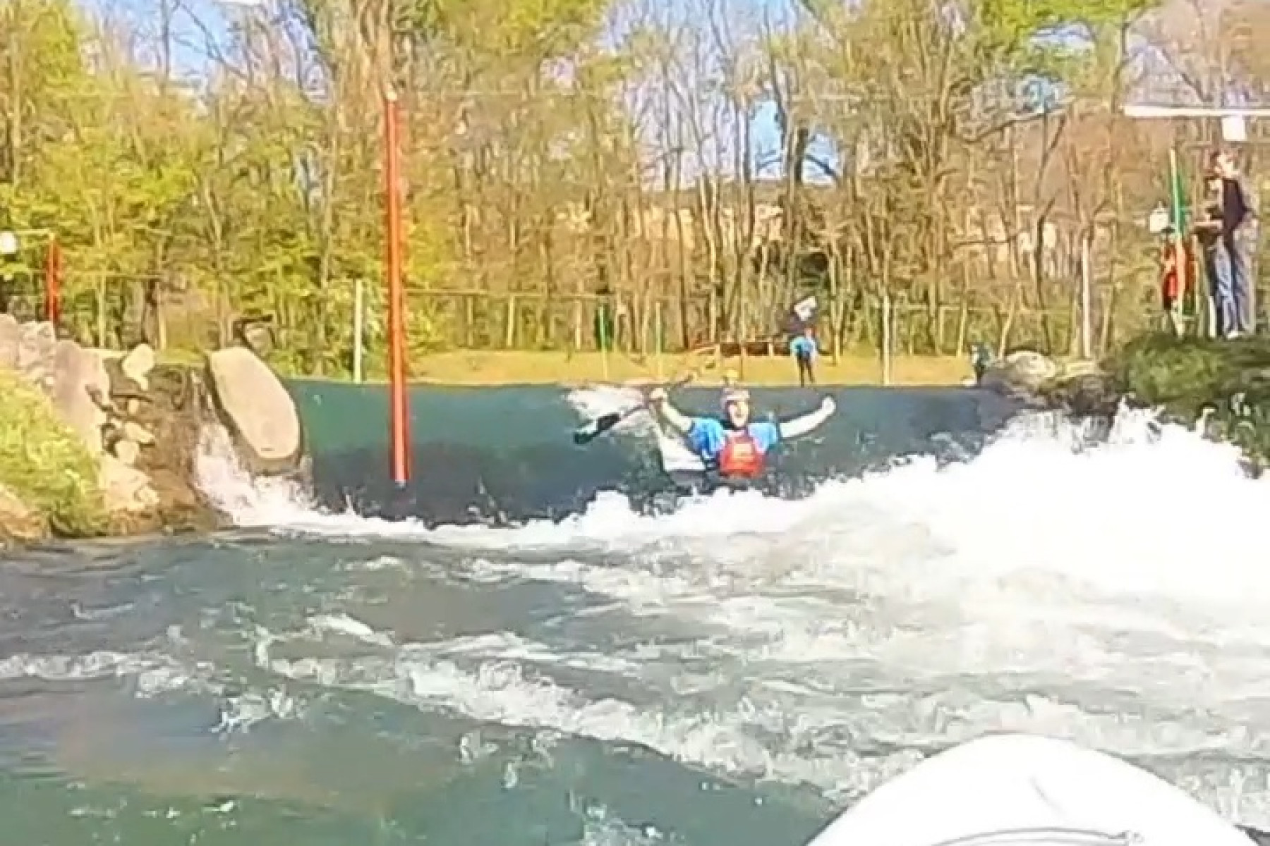 Cornel freut sich aufs Training :-)