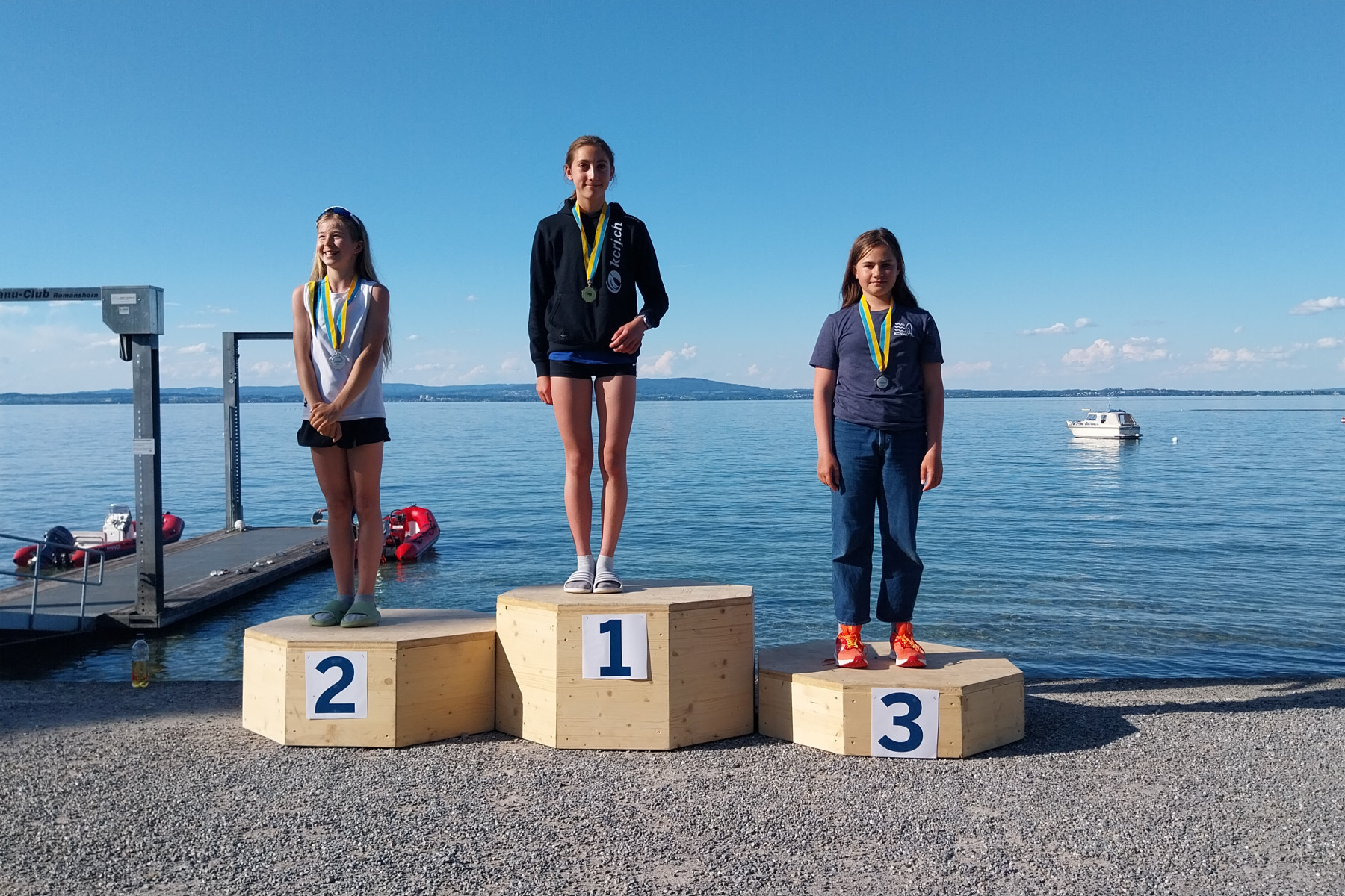 3. Platz beim Duathlon Benjamin weiblich